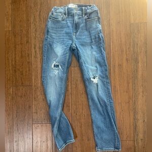 Boys Abercrombie ripped jeans